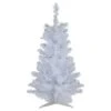 Northlight 3ft. Pre-Lit White Pine Artificial Christmas Tree, Blue Lights -Northlight D755823S 1