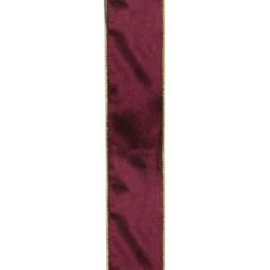 Northlight 2.5" X 10yd. Red & Gold Wired Christmas Craft Ribbon Spools, 12ct. 10 Northlight 2.5" X 10yd. Red & Gold Wired Christmas Craft Ribbon Spools, 12ct. -Northlight D755914S 2