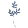 Northlight Glittered Blue Fern Christmas Spray -Northlight D755922S 1