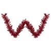 Northlight 9ft. Metallic Red Christmas Tinsel Garland -Northlight D755985S 1
