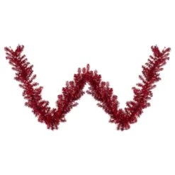 Northlight 9ft. Metallic Red Christmas Tinsel Garland