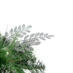 Northlight 30" Green Pine & Needle Triple Candle Holder With Pinecones & Christmas Ornaments 13 Northlight 30" Green Pine & Needle Triple Candle Holder With Pinecones & Christmas Ornaments -Northlight D756230S 5