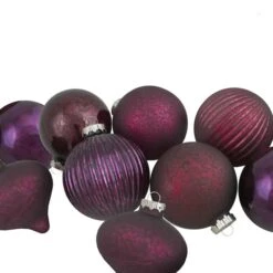 Northlight 12ct. Jewel Tone Glass Onion & Ball Ornaments 8 Northlight 12ct. Jewel Tone Glass Onion & Ball Ornaments -Northlight D756287S 2