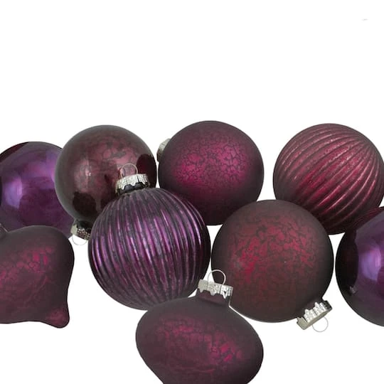 Northlight 12ct. Jewel Tone Glass Onion & Ball Ornaments 5 Northlight 12ct. Jewel Tone Glass Onion & Ball Ornaments - Image 3
