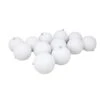 Northlight 12ct. 4" Winter White Shatterproof Matte Christmas Ball Ornaments