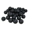 Northlight 32ct. 3.25" Matte Black Shatterproof Ball Ornaments 1 Northlight 32ct. 3.25" Matte Black Shatterproof Ball Ornaments -Northlight D756330S 1