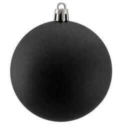 Northlight 32ct. 3.25" Matte Black Shatterproof Ball Ornaments 9 Northlight 32ct. 3.25" Matte Black Shatterproof Ball Ornaments -Northlight D756330S 3