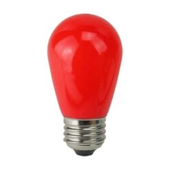 Northlight Opaque LED S14 Replacement Bulbs, 25ct. Red 7 Northlight Opaque LED S14 Replacement Bulbs, 25ct. Red -Northlight D756419S 1 1