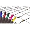 Northlight 2ft. X 8ft. Multicolor Mini Net Style Christmas Lights With Brown Wire -Northlight D756448S 1