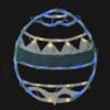 Northlight 17" LED Blue Easter Egg Spring Window Silhouette Decoration 2 Northlight 17" LED Blue Easter Egg Spring Window Silhouette Decoration -Northlight D761577S 1