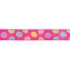 Northlight 2.5" X 10yd. Pink Easter Egg Design Wired Spring Craft Ribbon