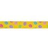 Northlight 2.5" X 10yd. Yellow Easter Egg Design Wired Spring Craft Ribbon
