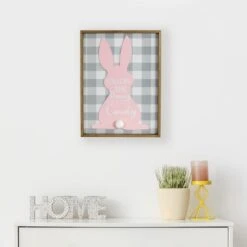 Northlight Follow The Bunny He's Got Candy Easter Bunny Framed Wall Sign 9 Northlight Follow The Bunny He's Got Candy Easter Bunny Framed Wall Sign -Northlight D761705S 2