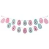 Northlight 70" Pastel Patterned Happy Easter Hanging Banner