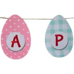 Northlight 70" Pastel Patterned Happy Easter Hanging Banner -Northlight D761713S 4