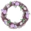 Northlight 12" Lavender Speckled Egg Twig Wreath