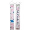 Northlight White Welcome Happy Easter Hanging Door Banner Set 2 Northlight White Welcome Happy Easter Hanging Door Banner Set -Northlight D761720S 1