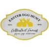 Northlight Easter Egg Hunt Vintage-Style Metal Wall Sign 2 Northlight Easter Egg Hunt Vintage-Style Metal Wall Sign -Northlight D761735S 1