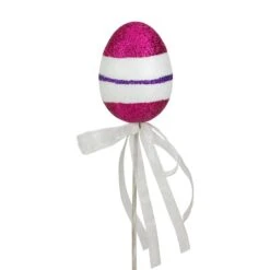 Northlight Colorful Speckled & Glittered Easter Egg Picks, 6ct. 15 Northlight Colorful Speckled & Glittered Easter Egg Picks, 6ct. -Northlight D761740S 6