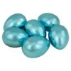 Northlight Metallic Blue Medium Size Easter Egg Decorations, 6ct. 2 Northlight Metallic Blue Medium Size Easter Egg Decorations, 6ct. -Northlight D761743S 1