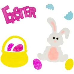 Northlight Double Sided Easter Gel Window Clings, 6ct. 14 Northlight Double Sided Easter Gel Window Clings, 6ct. -Northlight D761745S 5