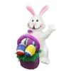 Northlight 4ft. Lighted Inflatable Easter Bunny With Egg Basket