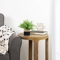 Northlight 9" Green Leafy Foliage In Fabric Covered Pot 10 Northlight 9" Green Leafy Foliage In Fabric Covered Pot -Northlight D761781S 2