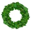 Northlight 20" Lush Green Preserved Leaf Spring Garden Wreath 2 Northlight 20" Lush Green Preserved Leaf Spring Garden Wreath -Northlight D761793S 1
