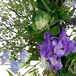 Northlight 24" Mixed Wild Flowers & Twig Wreath 14 Northlight 24" Mixed Wild Flowers & Twig Wreath -Northlight D761808S 5