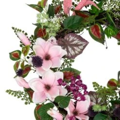 Northlight 24" Succulent & Fern Wreath 15 Northlight 24" Succulent & Fern Wreath -Northlight D761810S 6