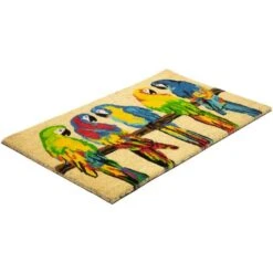 Northlight Multicolor Parrots Doormat 14 Northlight Multicolor Parrots Doormat -Northlight D767502S 5