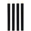 Northlight 9.5" Solid Black LED Flickering Flameless Halloween Taper Candles, 4ct. 2 Northlight 9.5" Solid Black LED Flickering Flameless Halloween Taper Candles, 4ct. -Northlight D800579S 1