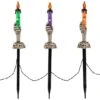 Northlight 6ct. 8.5" LED Skeleton Halloween Candle Décor 2 Northlight 6ct. 8.5" LED Skeleton Halloween Candle Décor -Northlight D800580S 2
