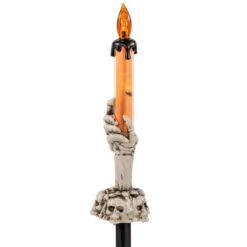 Northlight 6ct. 8.5" LED Skeleton Halloween Candle Décor -Northlight D800580S 5