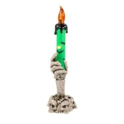 Northlight 8" LED Skeleton Hand Halloween Candles, 3ct. -Northlight D800582S 3