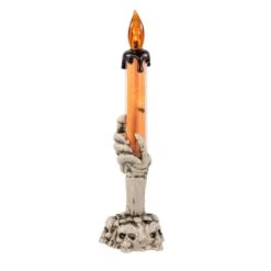 Northlight 8" LED Skeleton Hand Halloween Candles, 3ct. -Northlight D800582S 5