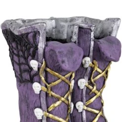 Northlight 15" Purple Witch's Boots Ceramic Halloween Decoration 15 Northlight 15" Purple Witch's Boots Ceramic Halloween Decoration -Northlight D800589S 6