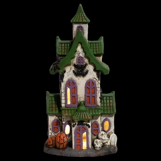 Northlight 22.75" LED Multicolor Haunted House Halloween Decoration 6 Northlight 22.75" LED Multicolor Haunted House Halloween Decoration - Image 4