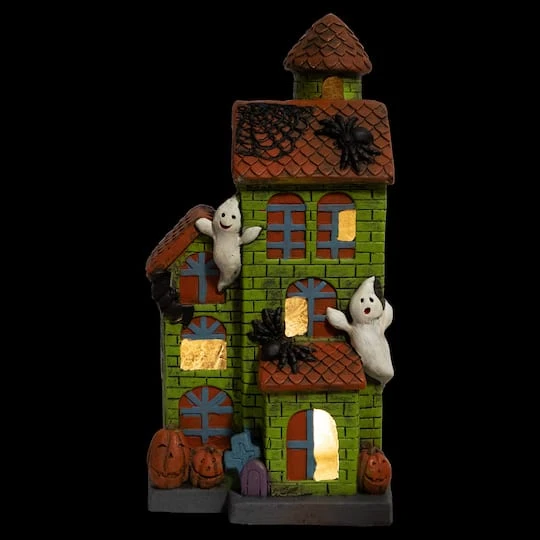 Northlight 20" LED Ghostly Haunted House Halloween Decoration 6 Northlight 20" LED Ghostly Haunted House Halloween Decoration - Image 4