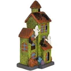 Northlight 20" LED Ghostly Haunted House Halloween Decoration 13 Northlight 20" LED Ghostly Haunted House Halloween Decoration -Northlight D800599S 4