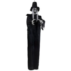 Northlight 6ft. Lit Animated Vampire In Robe & Top Hat Halloween Decoration -Northlight D800605S 5