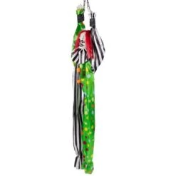Northlight 5ft Animated Shaking Clown With Sound Hanging Halloween Decoration 14 Northlight 5ft Animated Shaking Clown With Sound Hanging Halloween Decoration -Northlight D800607S 5