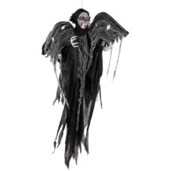 Northlight 5ft. Animated Hanging Zombie Vampire With Lights & Sound Halloween Decoration -Northlight D800609S 5