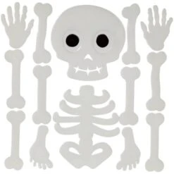 Northlight Double Sided Halloween Gel Window Clings, 4ct. -Northlight D800612S 5