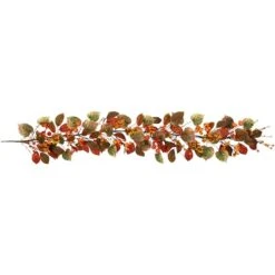 Northlight 5ft. Pumpkins & Berries Fall Harvest Garland -Northlight D800614S 1 1