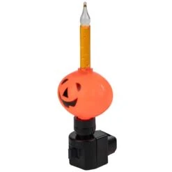 Northlight 6.5" Jack-O-Lantern Halloween Bubble Night Light -Northlight D800632S 3