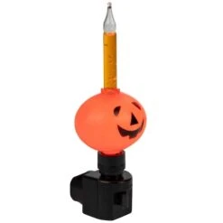 Northlight 6.5" Jack-O-Lantern Halloween Bubble Night Light -Northlight D800632S 4
