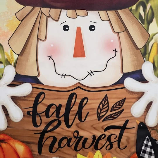 Northlight 40" X 28" Scarecrow Fall Harvest Outdoor House Flag 7 Northlight 40" X 28" Scarecrow Fall Harvest Outdoor House Flag - Image 5