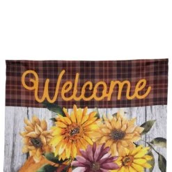 Northlight 40" X 28" Indian Corn Welcome Fall Harvest Outdoor House Flag 12 Northlight 40" X 28" Indian Corn Welcome Fall Harvest Outdoor House Flag -Northlight D800642S 4