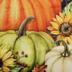 Northlight 40" X 28" Pumpkins & Sunflowers Hello Autumn Outdoor Fall Harvest House Flag 12 Northlight 40" X 28" Pumpkins & Sunflowers Hello Autumn Outdoor Fall Harvest House Flag -Northlight D800644S 4